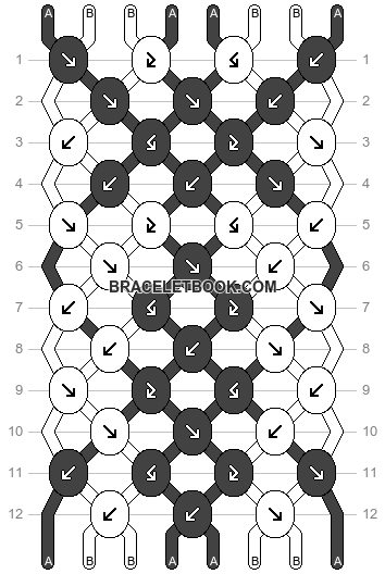 Normal pattern #21609 | BraceletBook