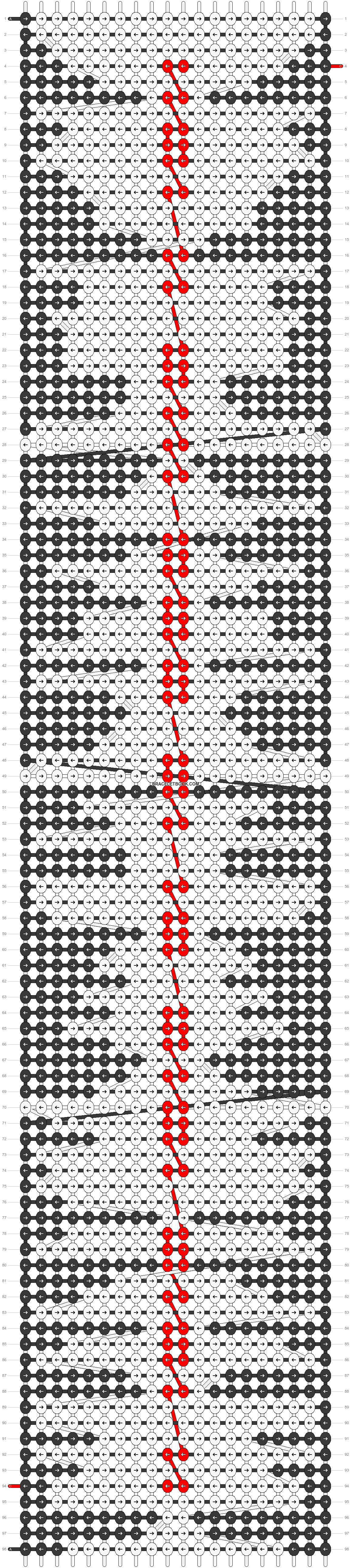 Alpha pattern #21658 pattern