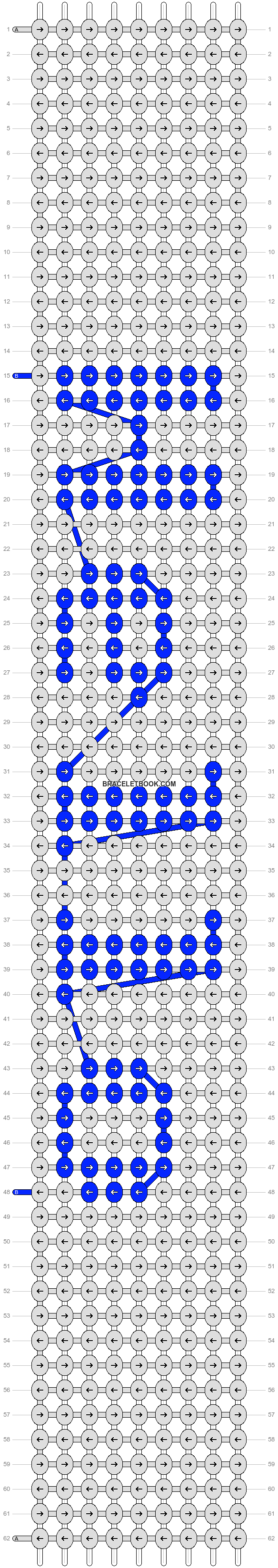 Alpha pattern #22041 pattern