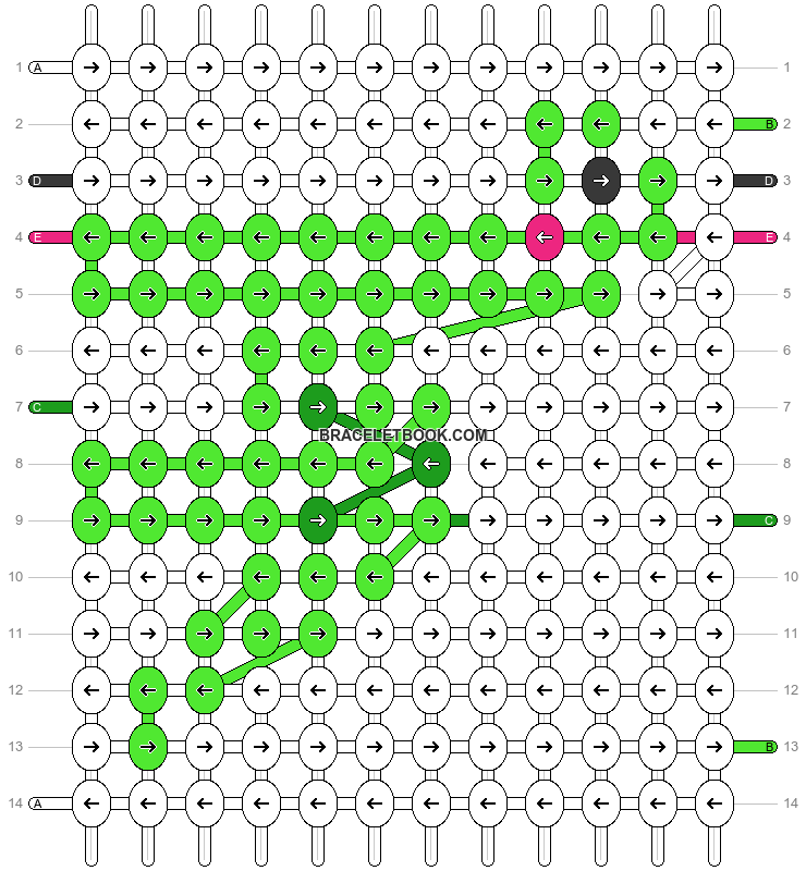 Alpha pattern #22158 pattern