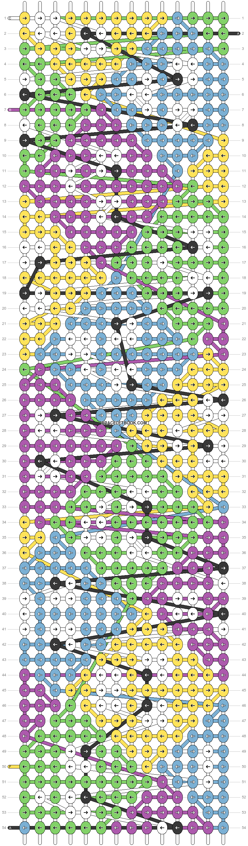 Alpha pattern #23702 pattern