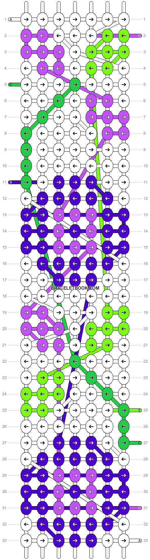 Alpha pattern #24053 pattern