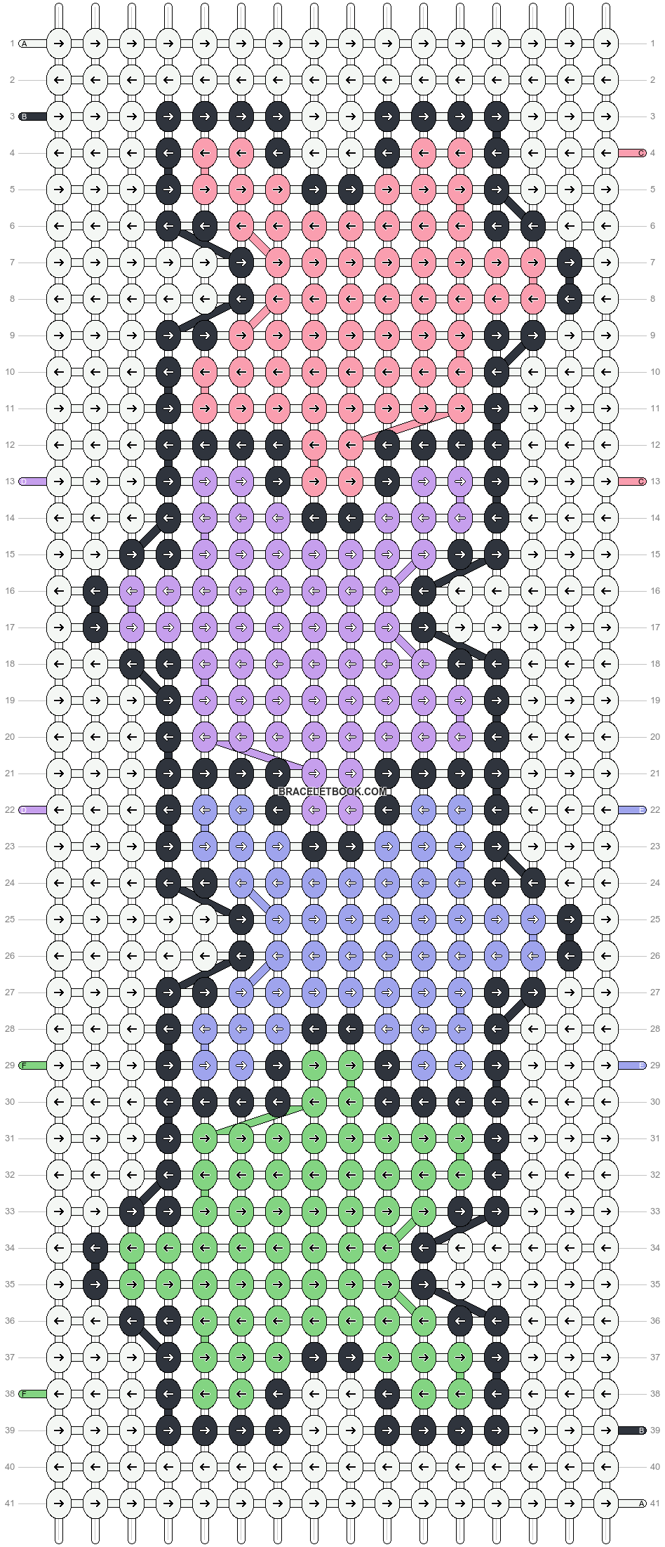 Alpha pattern #24101 pattern
