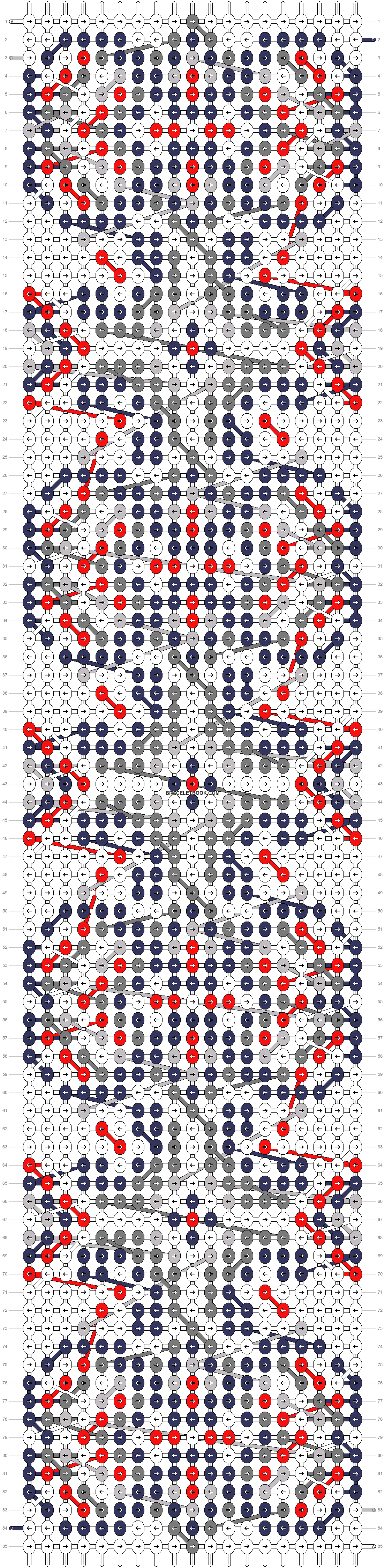 Alpha pattern #24960 pattern