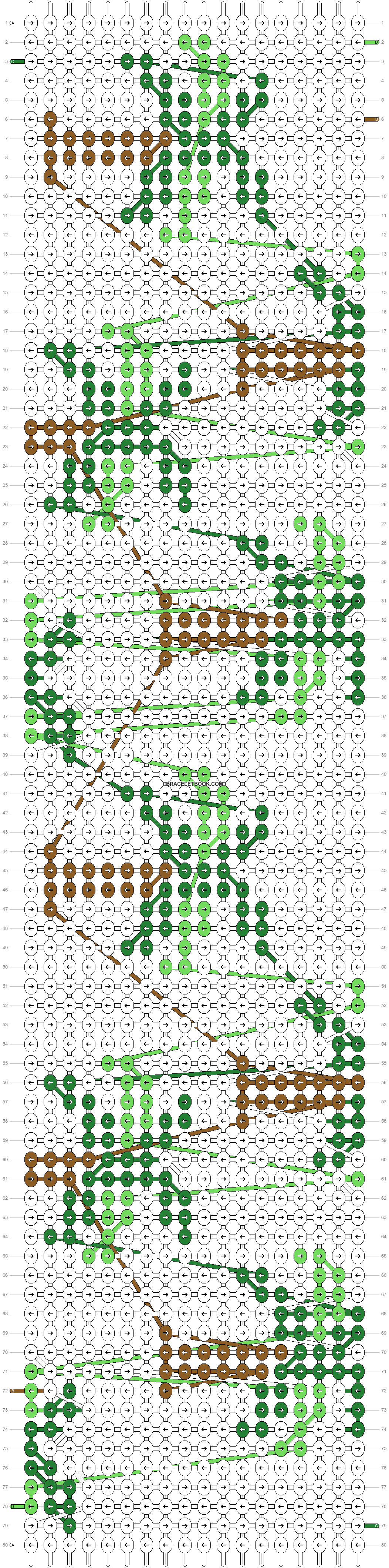 Alpha pattern #25053 pattern