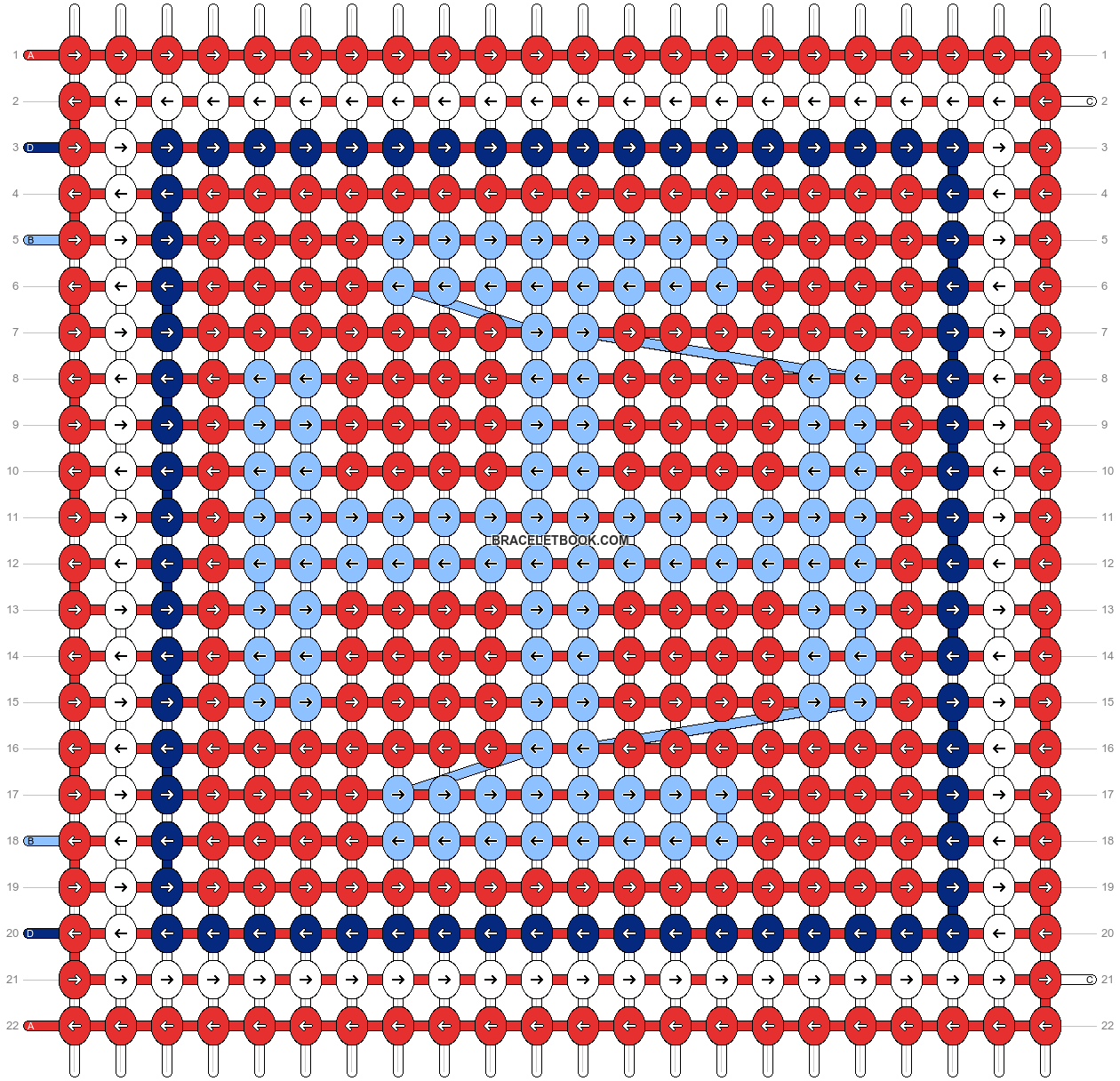 Alpha pattern #26107 pattern