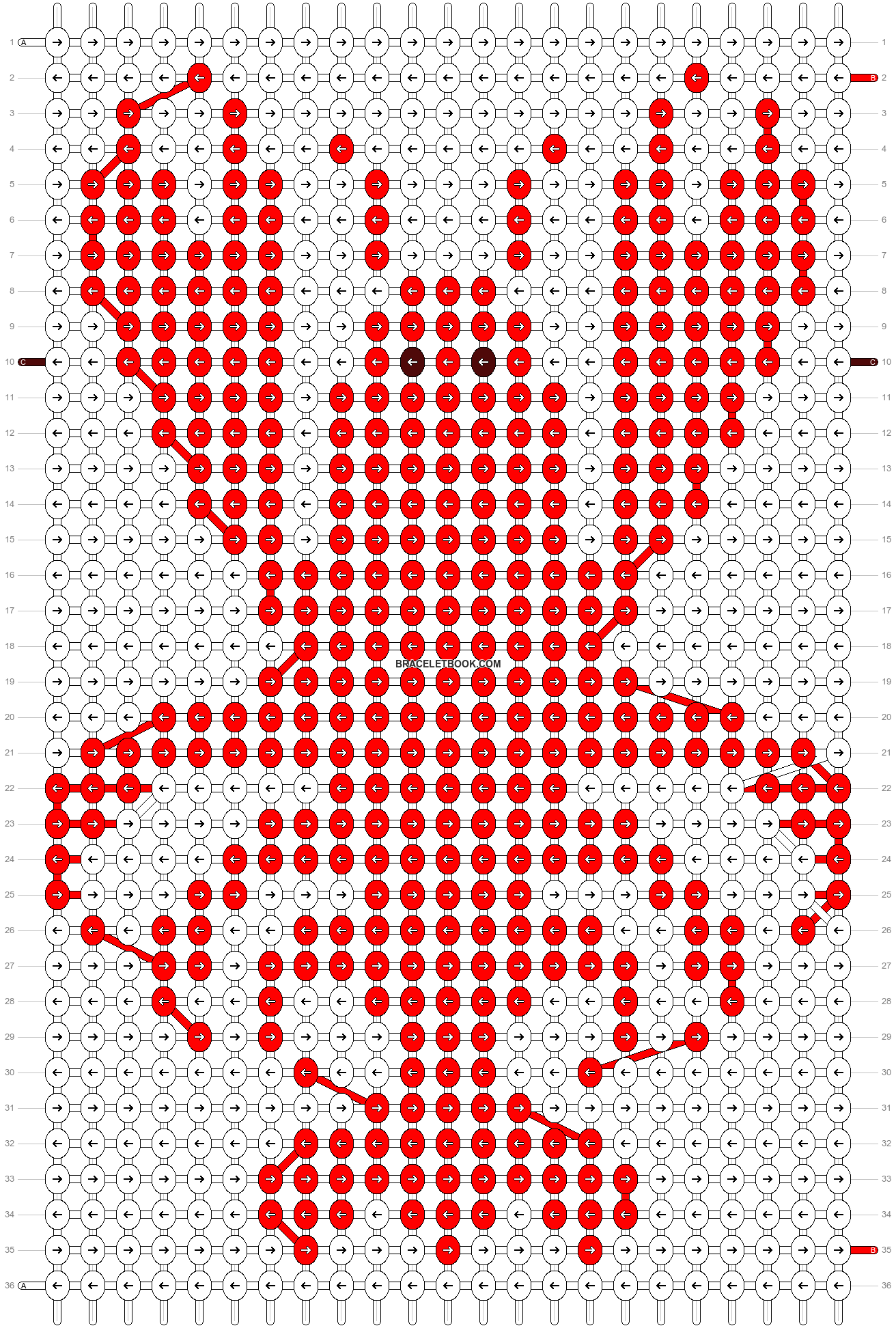 Alpha pattern #26444 pattern