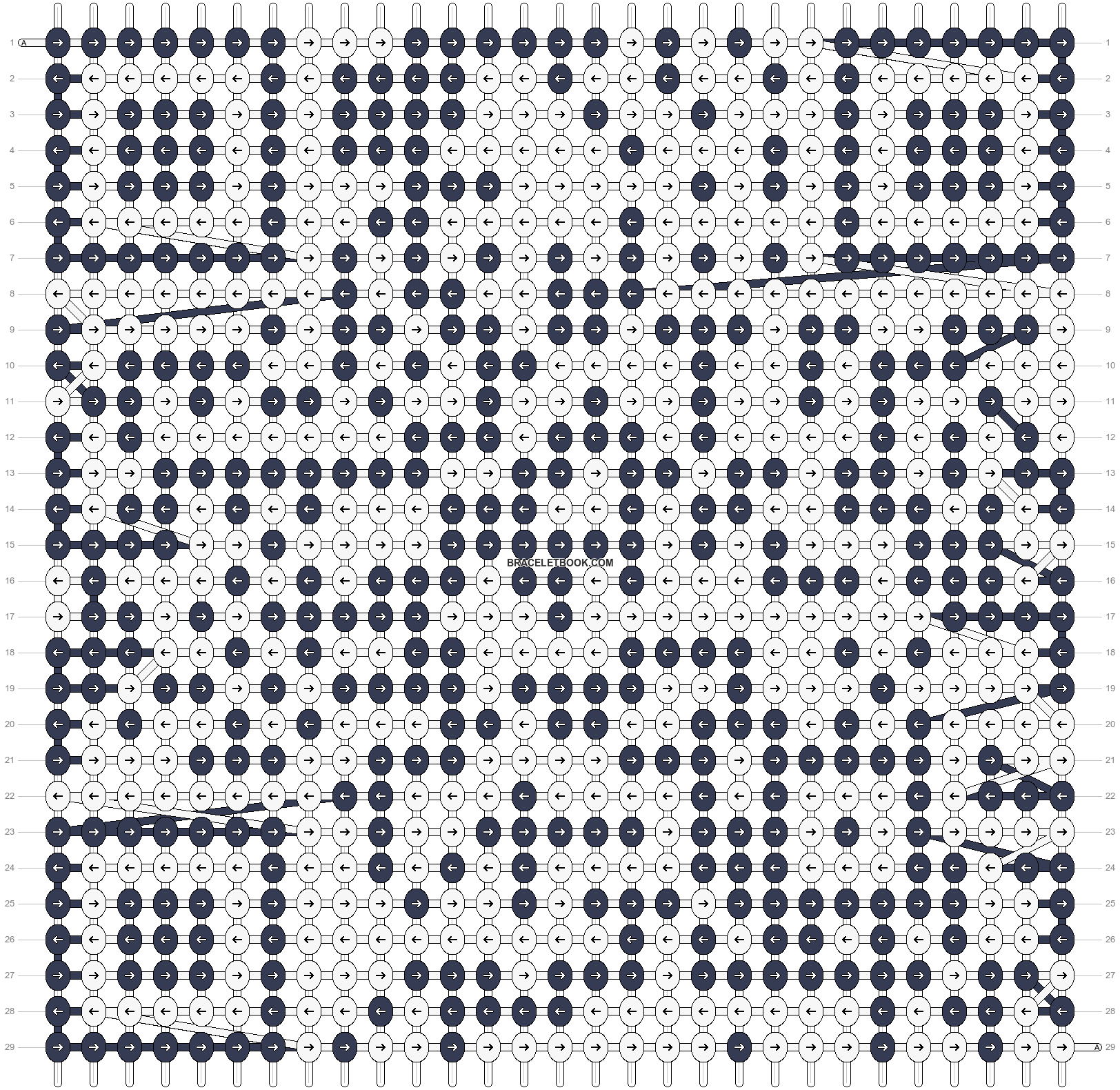 Alpha pattern #26713 pattern
