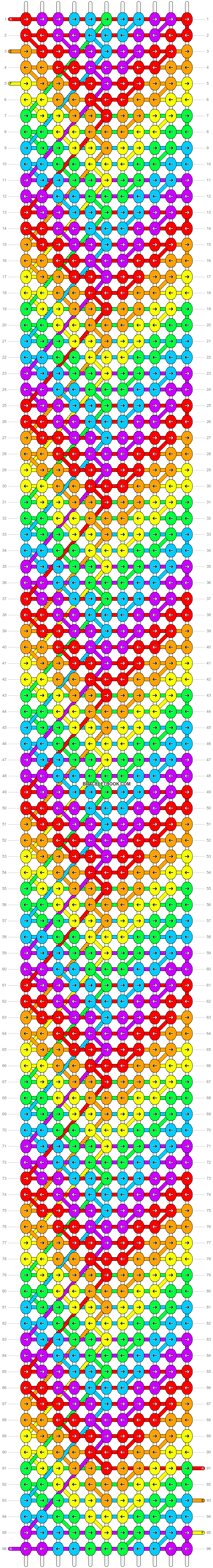 Alpha pattern #28275 | BraceletBook