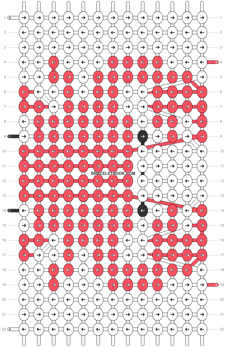 Alpha pattern #28737 pattern