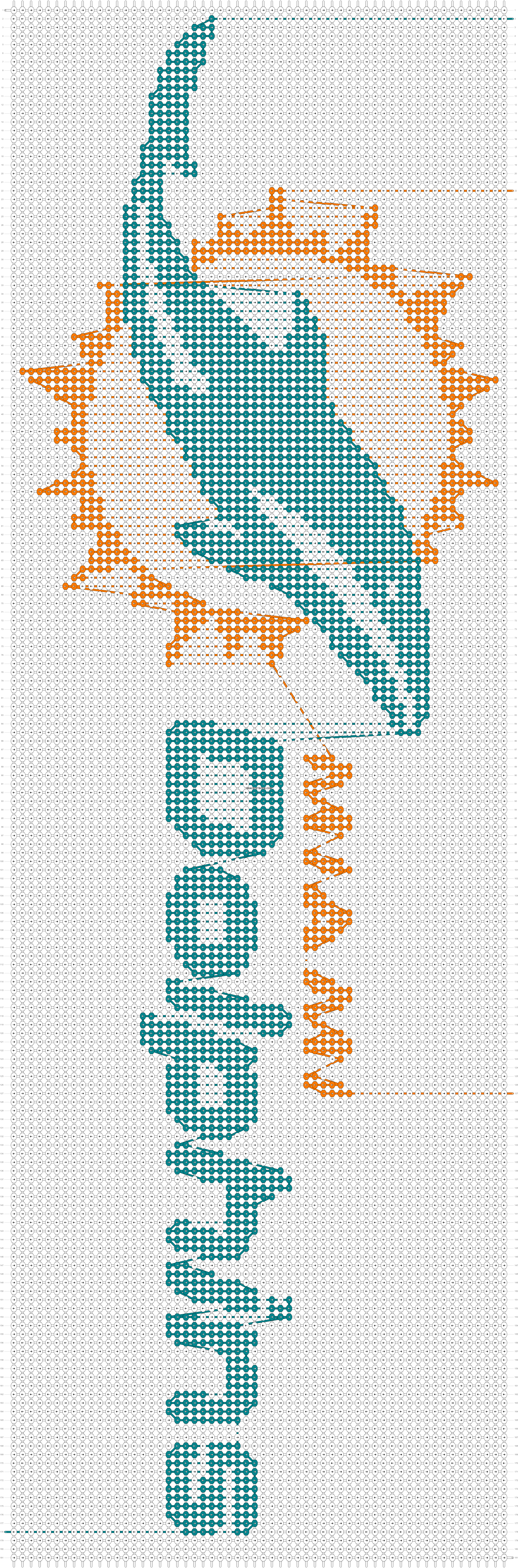 Alpha pattern #29049 pattern