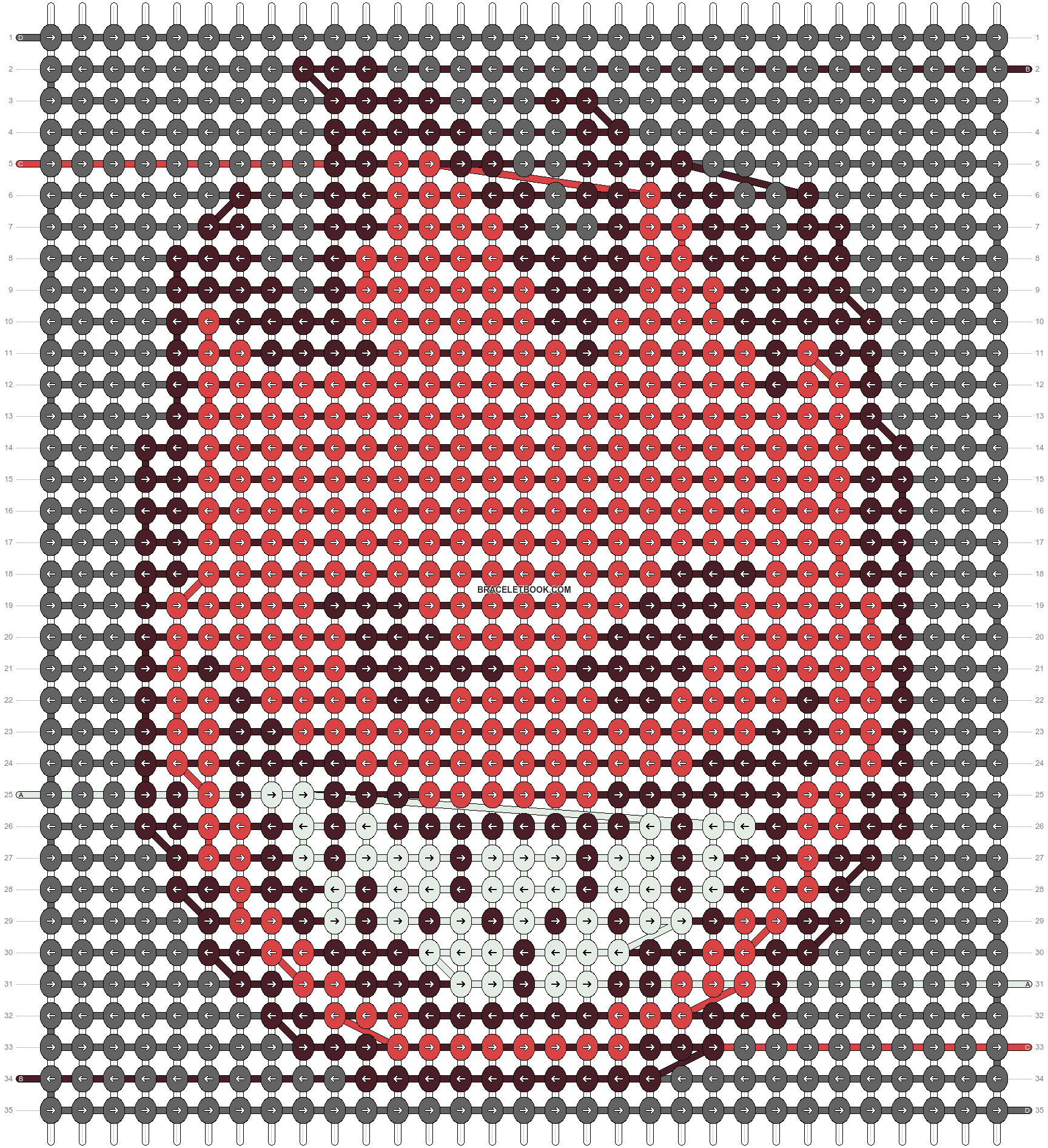 Alpha pattern #29166 pattern