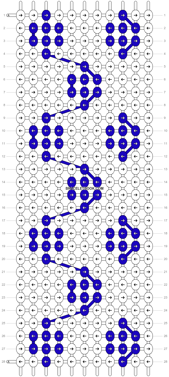 Alpha pattern #29704 pattern