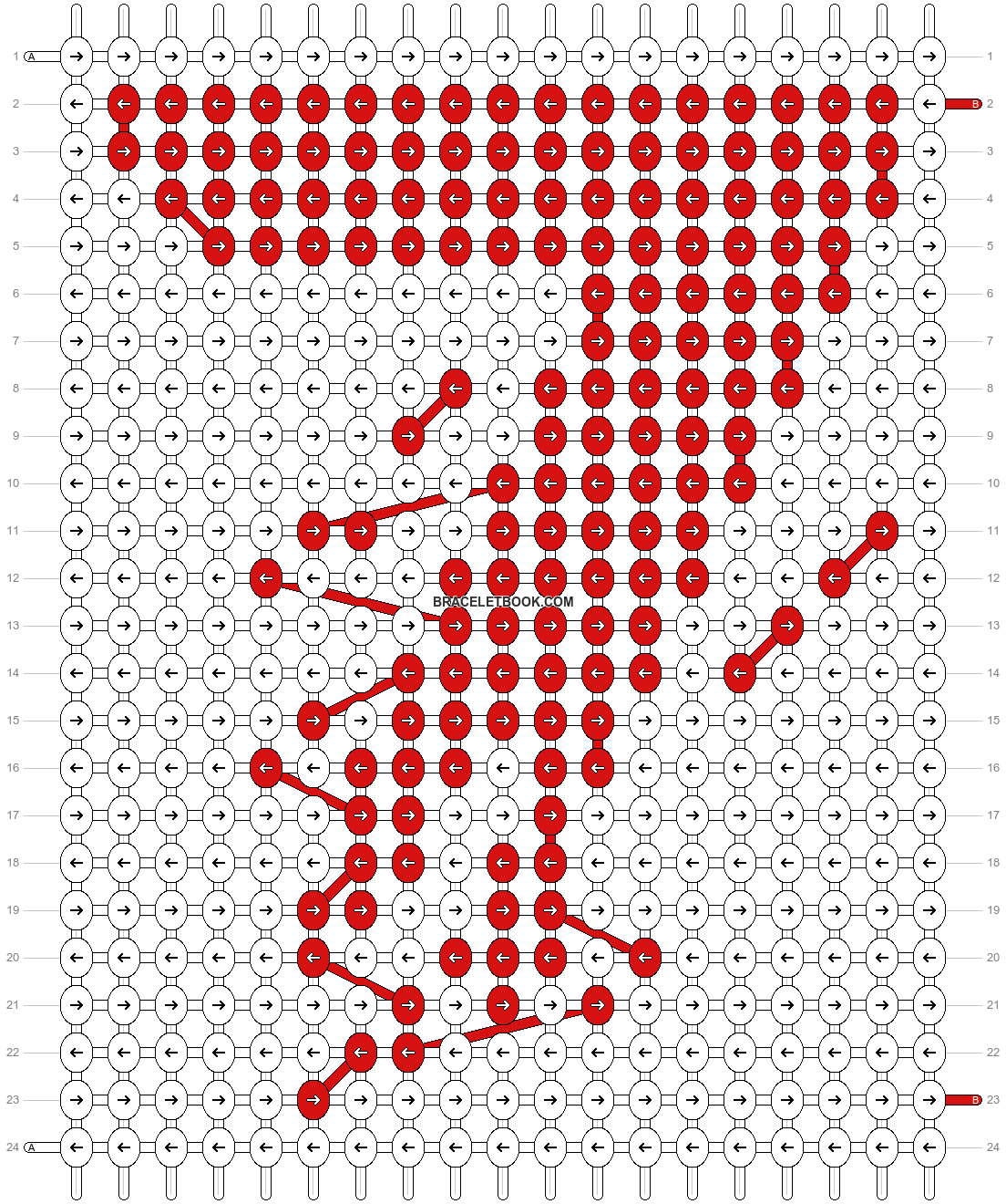 Alpha pattern #30015 pattern