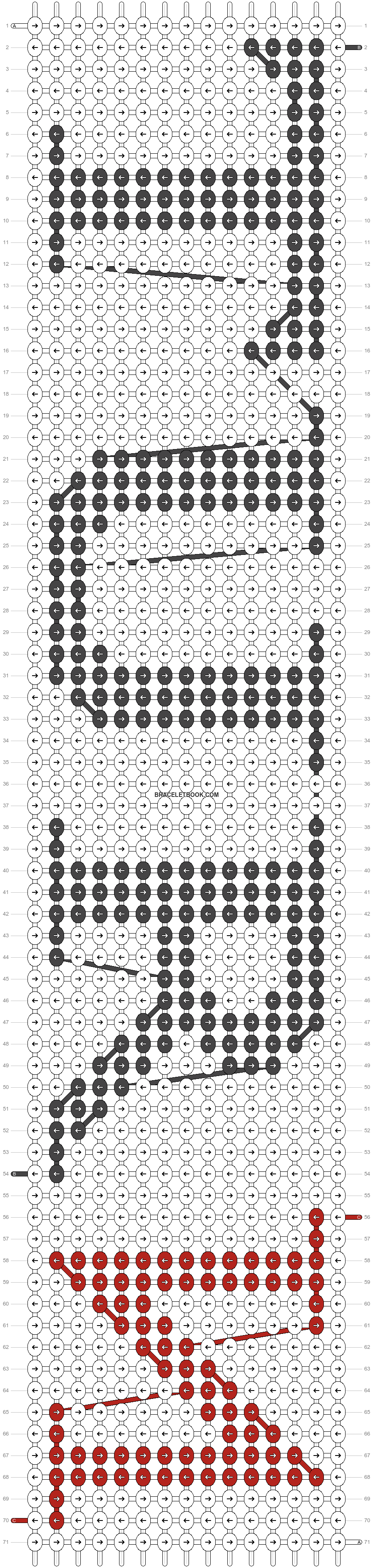 Alpha pattern #30090 pattern