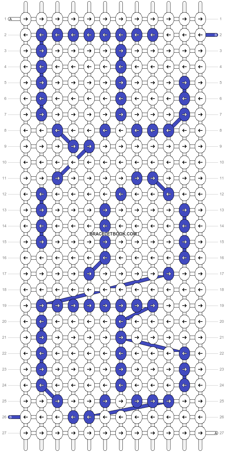 Alpha pattern #30131 pattern