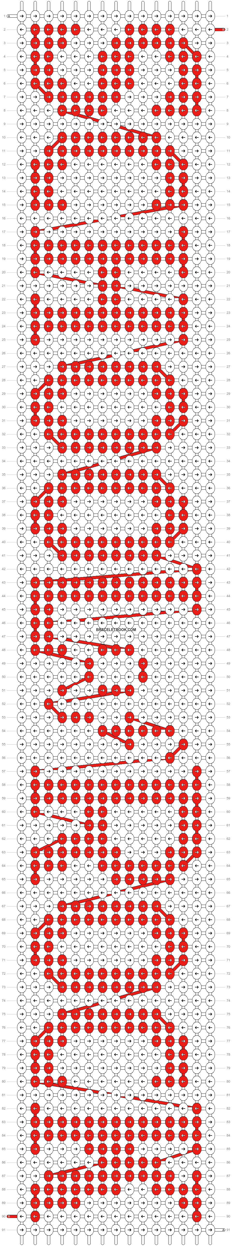 Alpha pattern #30268 pattern