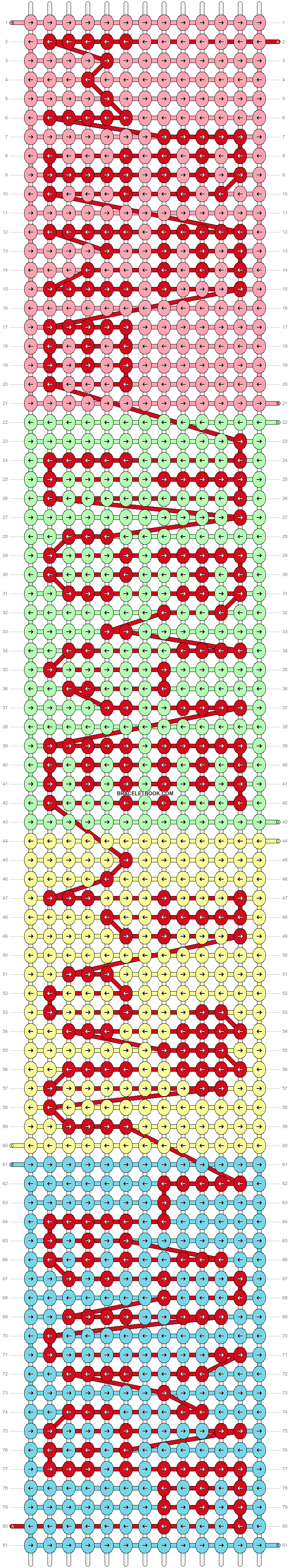 Alpha pattern #30328 | BraceletBook