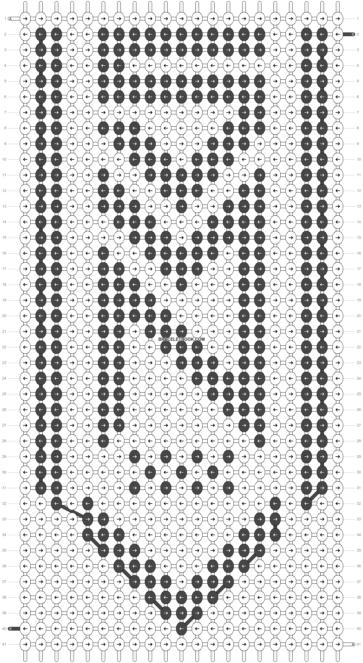 Alpha pattern #31653 pattern