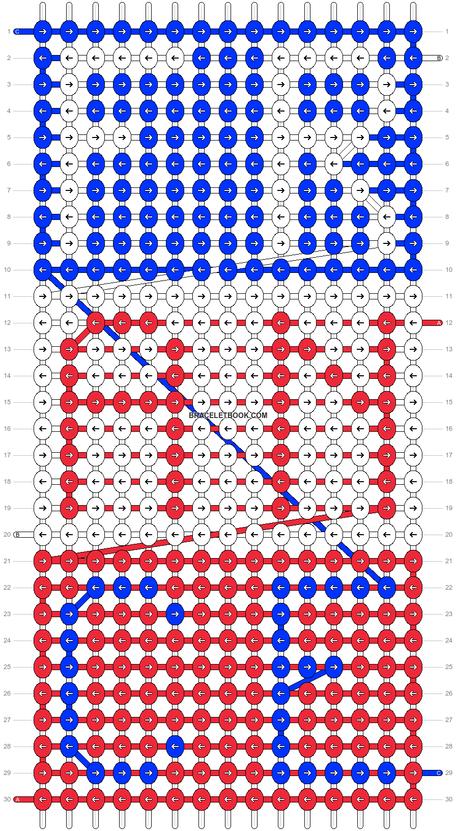 Alpha pattern #31754 pattern