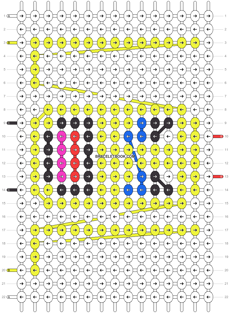 Alpha pattern #32258 pattern