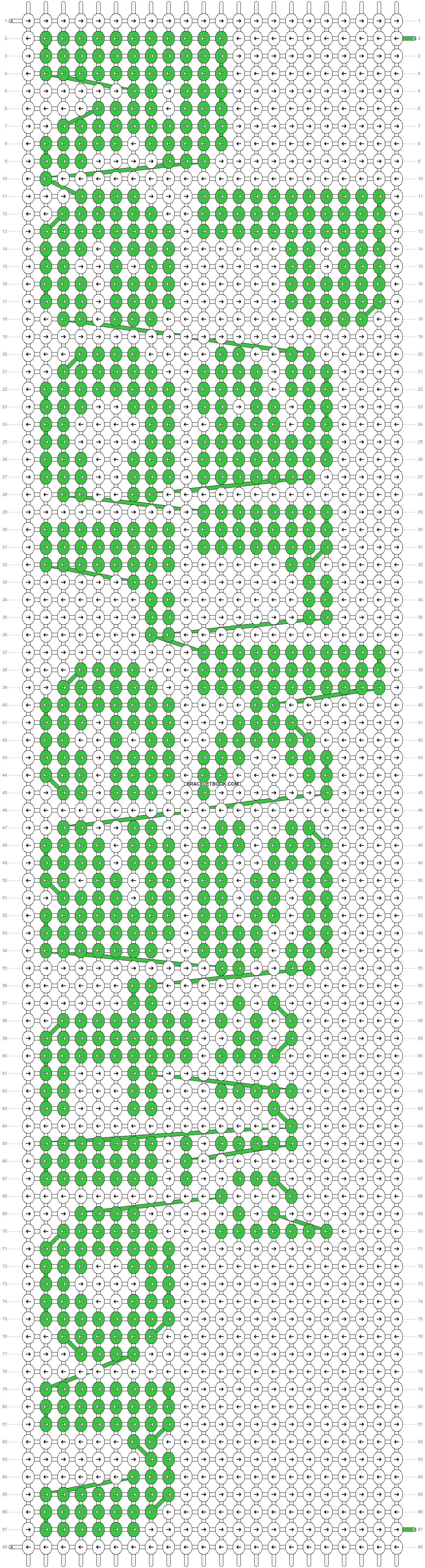 Alpha pattern #32312 pattern