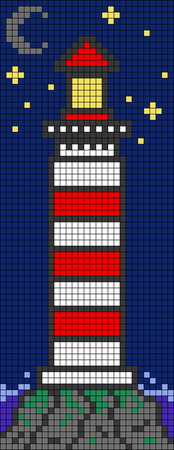 Alpha pattern #71727 | BraceletBook