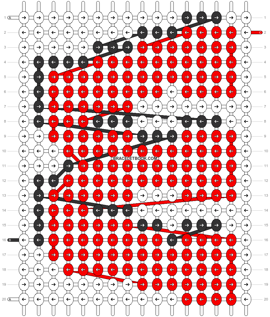 Alpha pattern #34201 pattern
