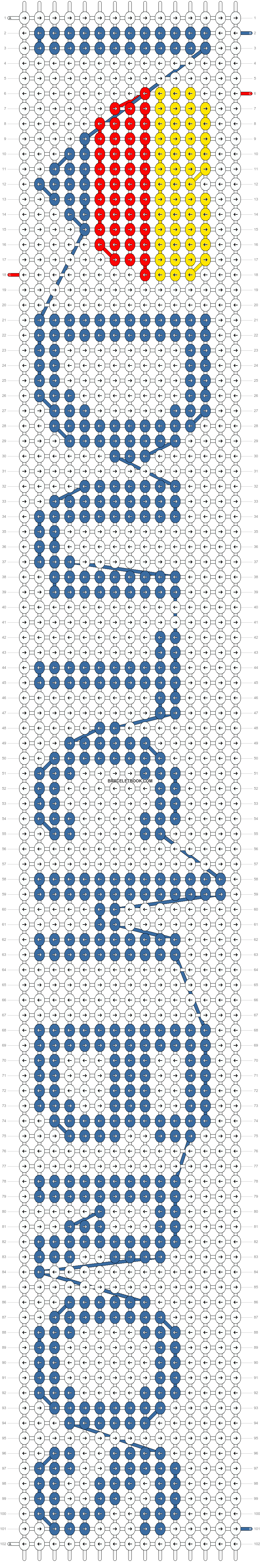 Alpha pattern #34204 pattern