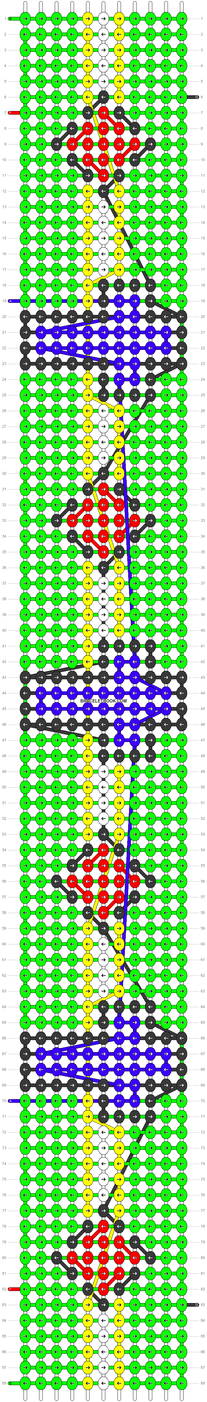 Alpha pattern #34654 pattern