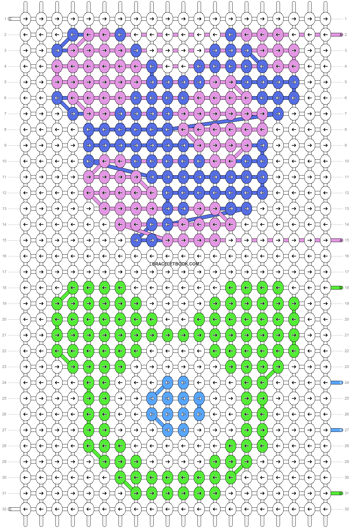 Alpha pattern #35651 pattern
