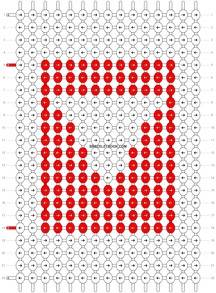 Alpha pattern #35697 pattern