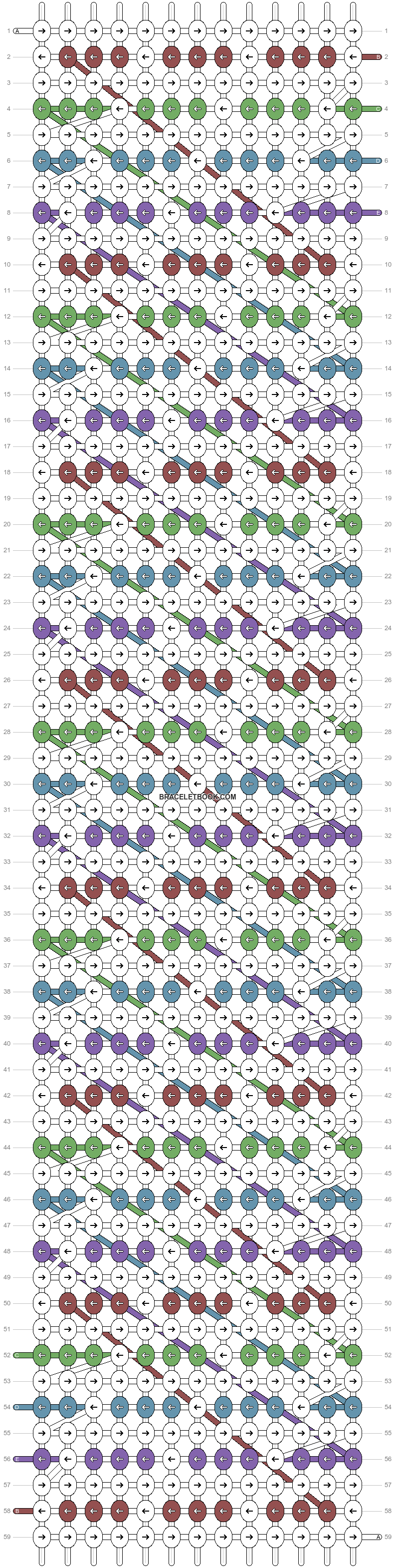 Alpha pattern #35802 pattern