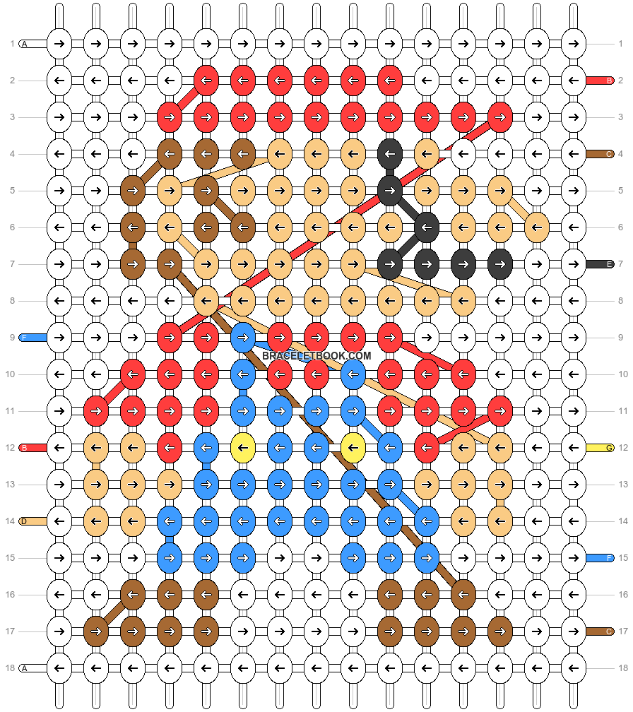 Alpha pattern #37296 pattern