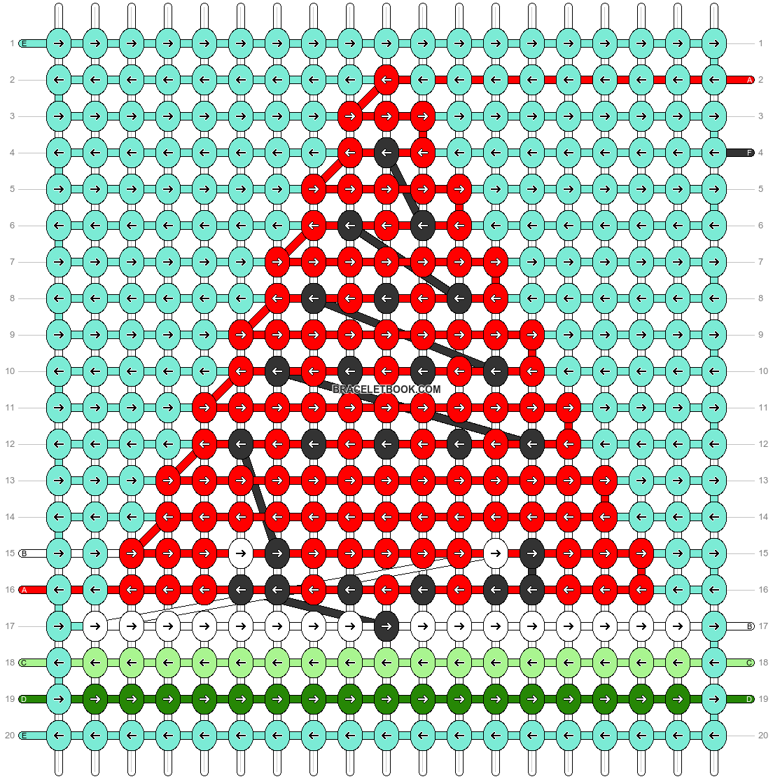 Alpha pattern #37598 pattern