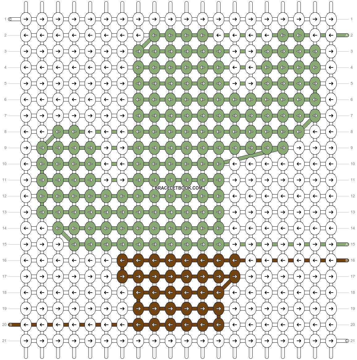 Alpha pattern #37748 pattern