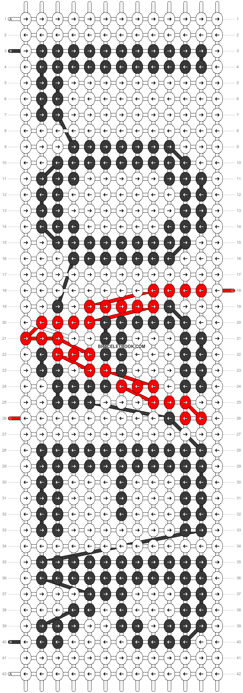 Alpha pattern #39155 pattern