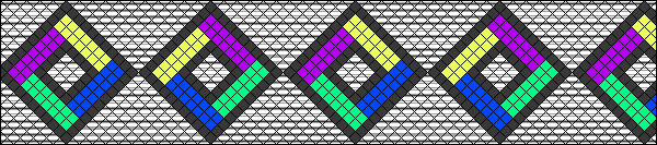 Normal pattern #165 | BraceletBook