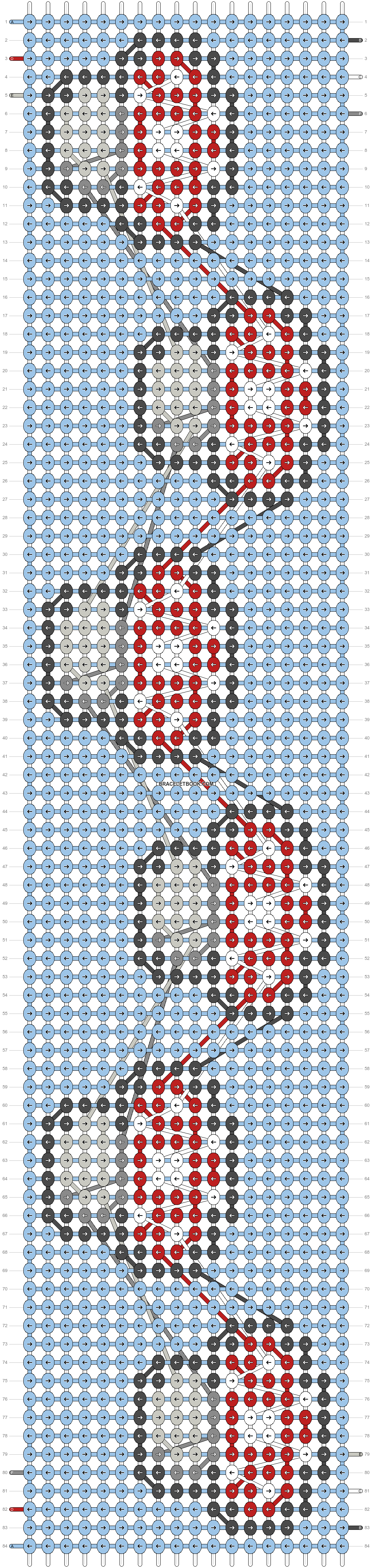 Alpha pattern #40214 pattern