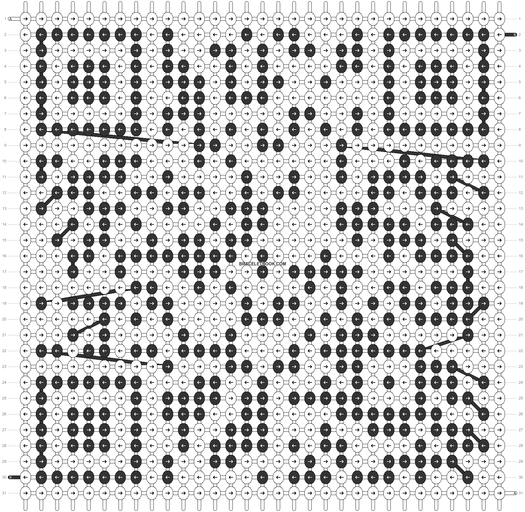 Alpha pattern #40654 pattern
