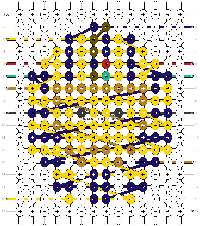Alpha pattern #41264 | BraceletBook