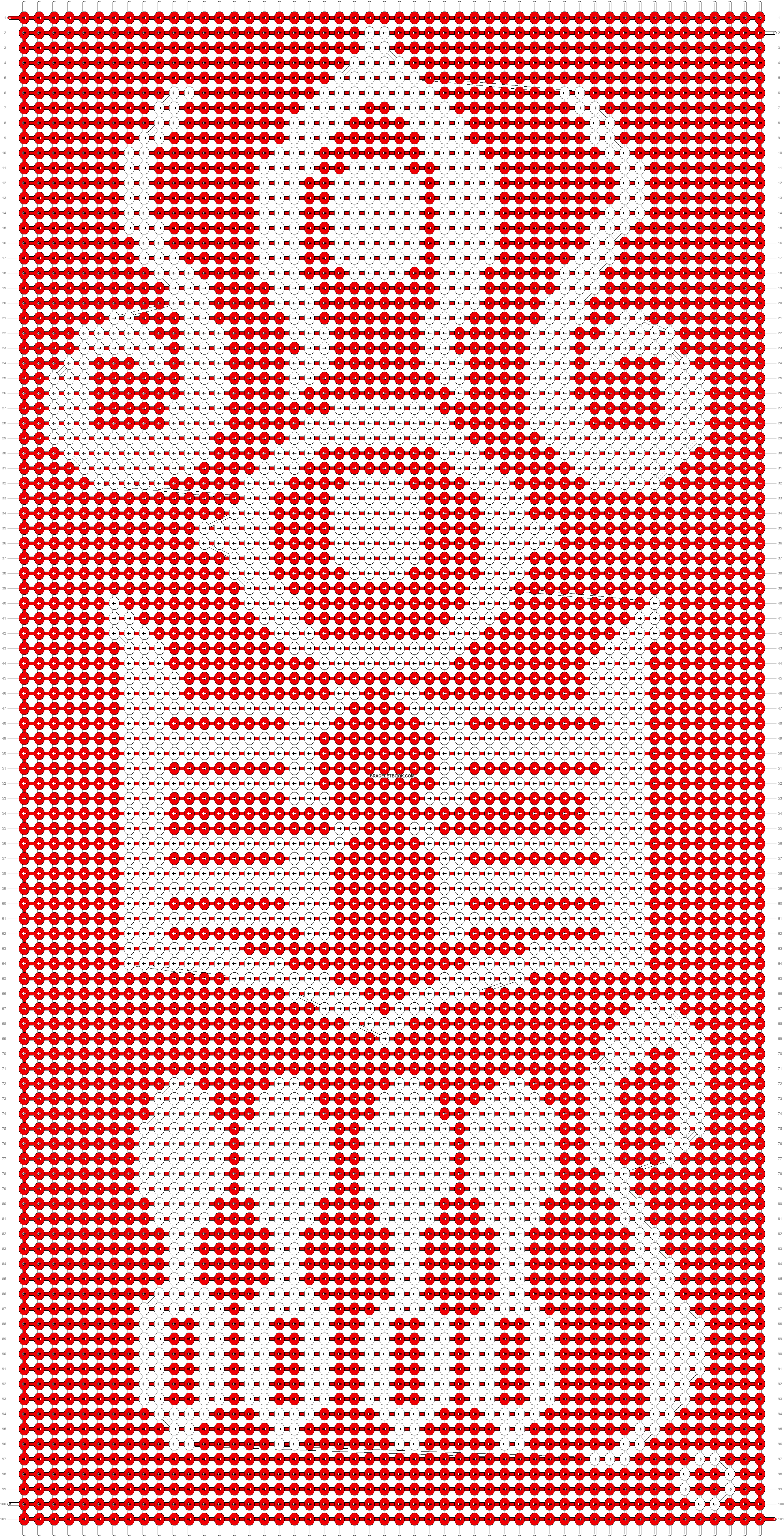 Alpha pattern #41292 pattern