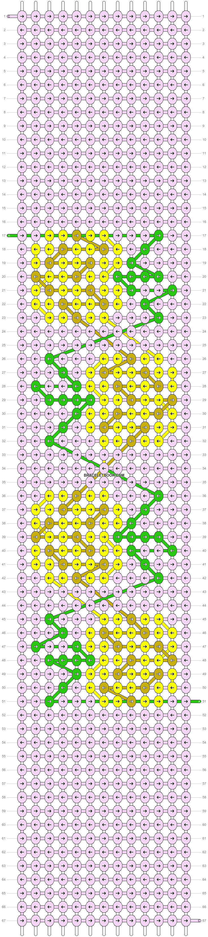 Alpha pattern #41506 pattern