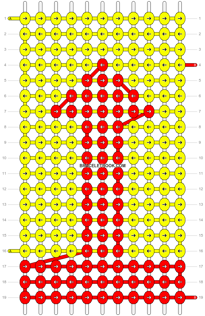 Alpha pattern #41601 pattern