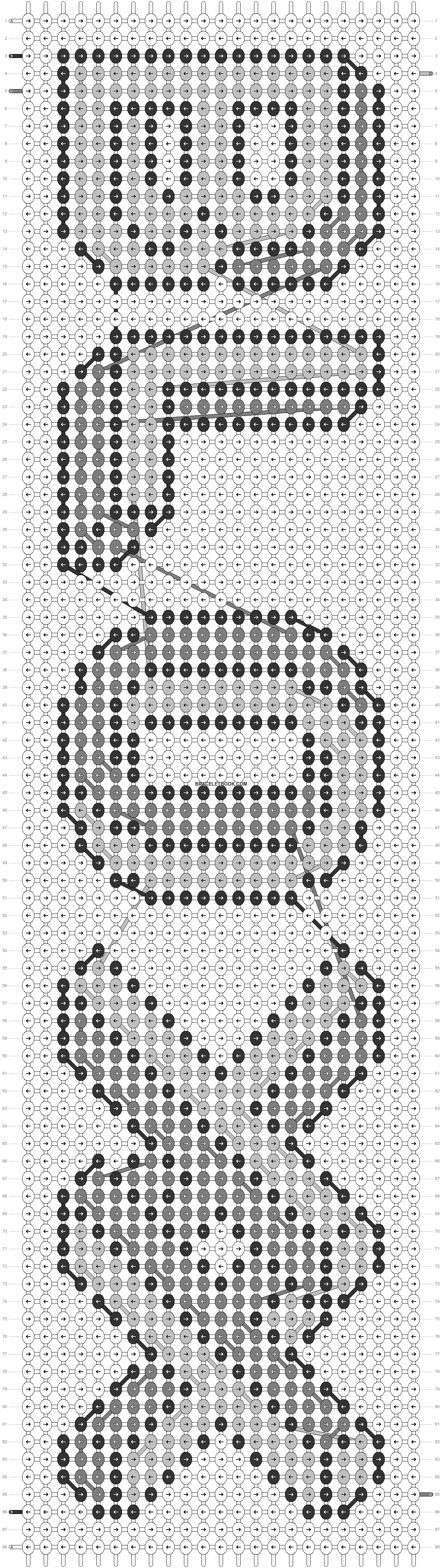 Alpha pattern #41658 pattern