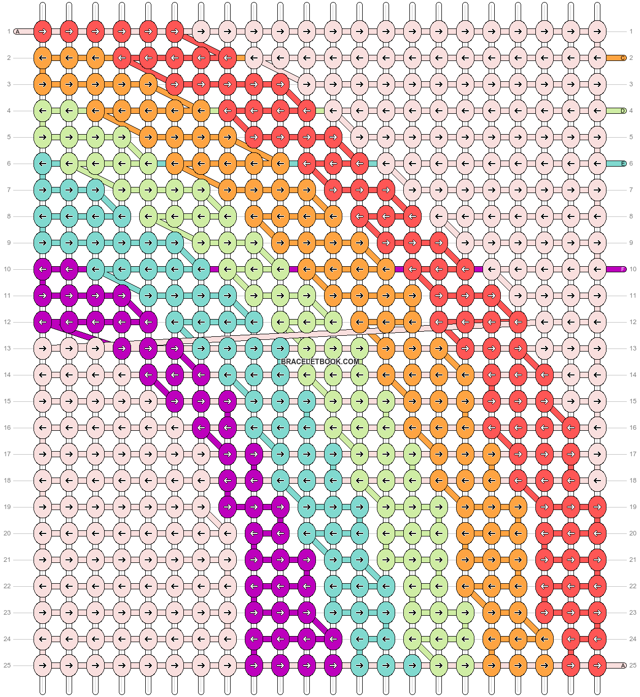 Alpha pattern #41664 pattern
