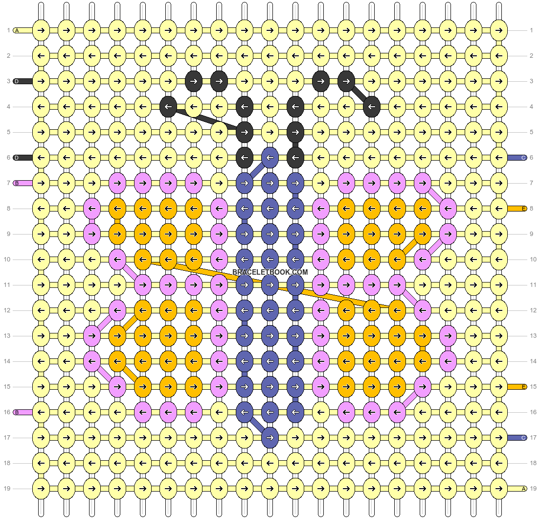 Alpha pattern #41694 pattern