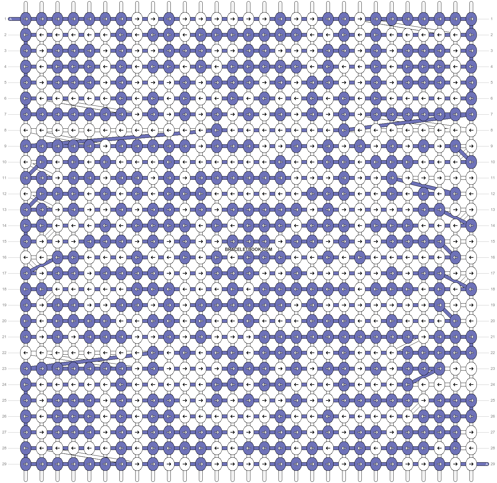 Alpha pattern #41734 pattern