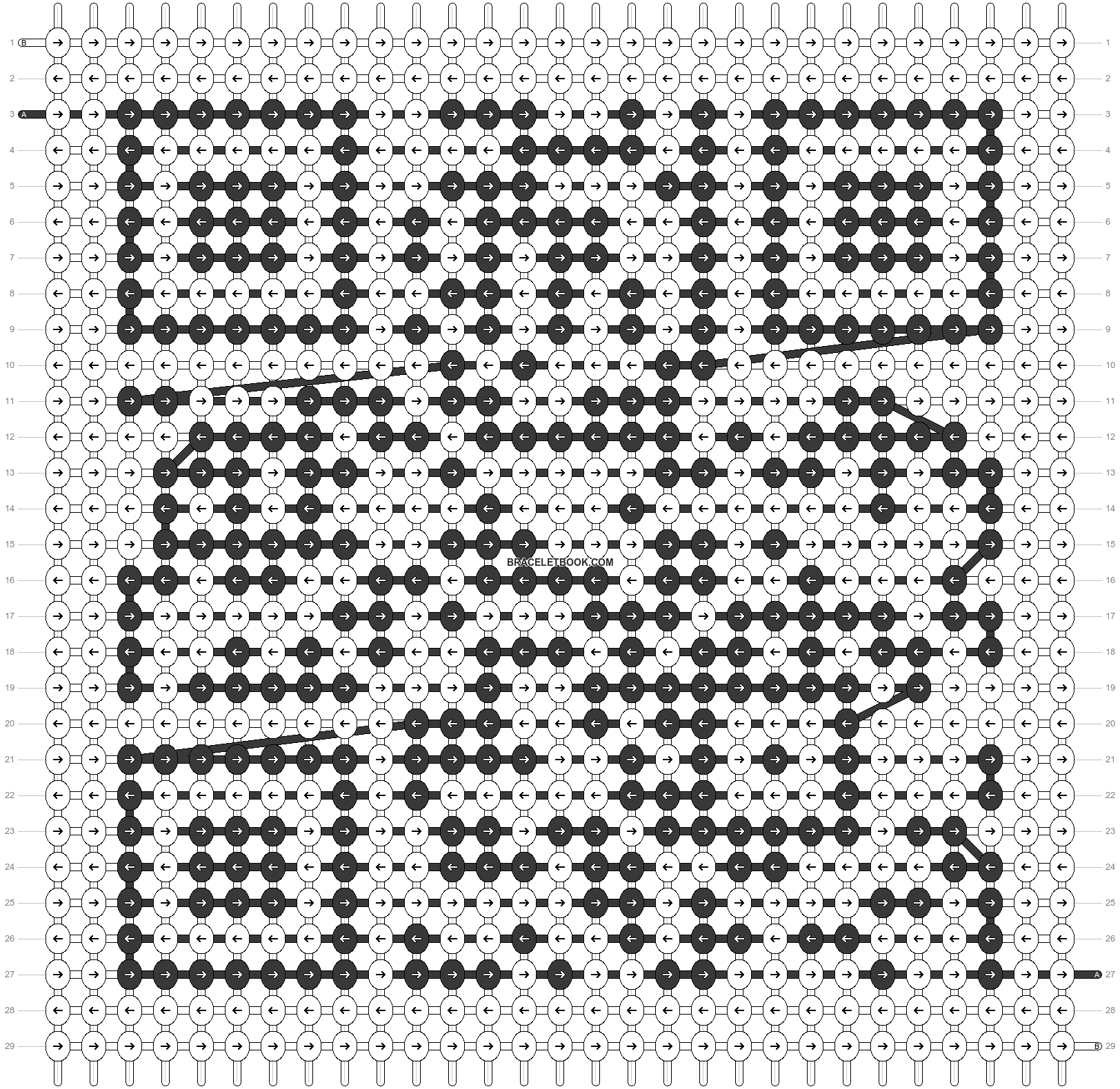 Alpha pattern #41771 pattern