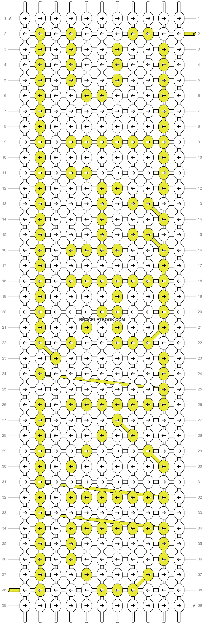 Alpha pattern #42401 pattern